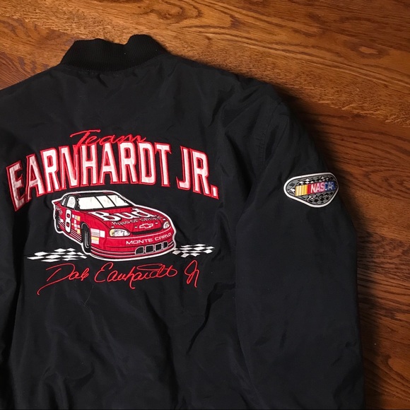 Nascar Other - Vtg NASCAR Dale Earnhardt Jr Bud Puffer Jacket